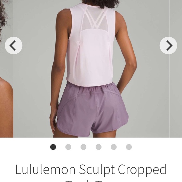 Lululemon sculpt cropped tank - Picture 5 of 5